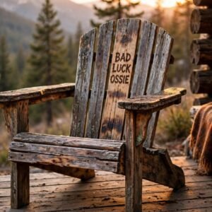 Bad Luck Ossie Adirondack Chair Plan